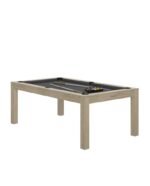 Table Billard Convertible 7 ft – Finition Chêne Gris Clair avec Plateau Multifonction – Image 12