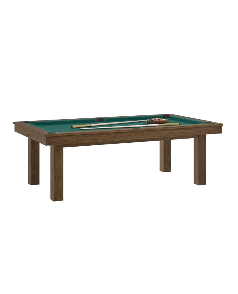 table-billard-convertible-rene-pierre-lafite-chataignier Table de billard convertible 7 ft – design contemporain châtaignier avec surface ardoise – Image 1