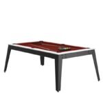 Table billard convertible blanc 7 ft – meuble de jeu et salle à manger