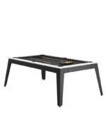Table billard convertible blanc 7 ft – meuble de jeu et salle à manger – Image 4