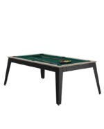 Table billard convertible chêne et métal 7 ft – meuble multi‑fonction pour jeu et repas