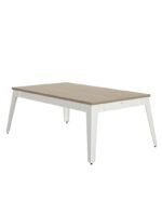 Table billard convertible chêne et métal 7 ft – meuble multi‑fonction pour jeu et repas – Image 5