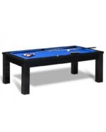 Table Billard Convertible 7 ft – Design Noir Moderne avec Plateau Multifonction – Image 5