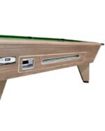 Table de billard chêne foncé 7 ft à monnayeur – billard de café avec accessoires – Image 5