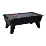 Table Billard de Café 7 ft – Finition Noire avec Surface de Jeu Professionnelle
