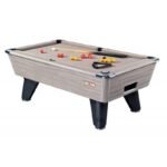 Table de billard de café 7 ft finition bois flotté – billard Pool classique avec accessoires