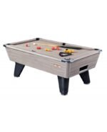 Table de billard de café 7 ft finition bois flotté – billard Pool classique avec accessoires