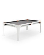 Table de billard 7 ft Hyphen blanc – design intérieur & extérieur avec surface de jeu résistante – Image 13