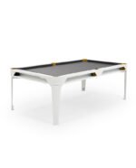 Table de billard 7 ft Hyphen blanc – design intérieur & extérieur avec surface de jeu résistante – Image 11