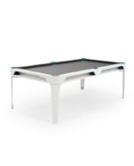 Table de billard 7 ft Hyphen blanc – design intérieur & extérieur avec surface de jeu résistante – Image 10
