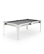 Table de billard 7 ft Hyphen blanc – design intérieur & extérieur avec surface de jeu résistante – Image 9