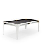Table de billard 7 ft Hyphen blanc – design intérieur & extérieur avec surface de jeu résistante – Image 7