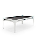 Table de billard 7 ft Hyphen blanc – design intérieur & extérieur avec surface de jeu résistante – Image 6