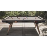 Table de billard 7 ft Origin – design noir résistant pour intérieur et extérieur